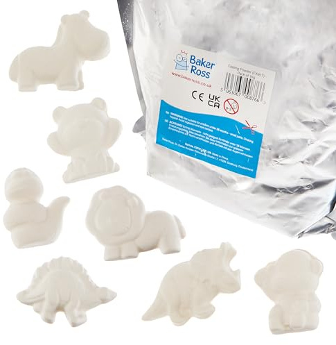 Baker Ross FX917 Polvo para moldear - 1kg, Accesorios para moldes y modelismo