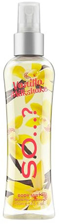 Body Mist by So…? Womens Vanilla Milkshake Body Mist Fragrance Spray 100ml