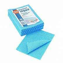 Robert Scott Large Ocean Wipes, Blue (Pack of 50)
