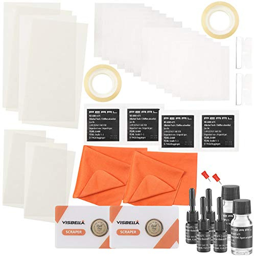 PEARL Kratzer entfernen: 2er-Set Display-Reparatur-Set für Smartphone, Tablet-PC und Handy (Glasreparaturset, Display Reparatur Kleber, HTC)