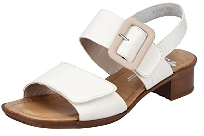 Rieker Damer 62663 sandal, Beige, 38 EU