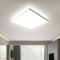 OTREN Plafoniera LED Soffitto Quadrata, 20W 4000K Lampada da Soffitto LED, 23CM Moderno Lampadario LED per Bagno, Camera da Letto, Cucina, Soggiorno, Balcone,1800LM