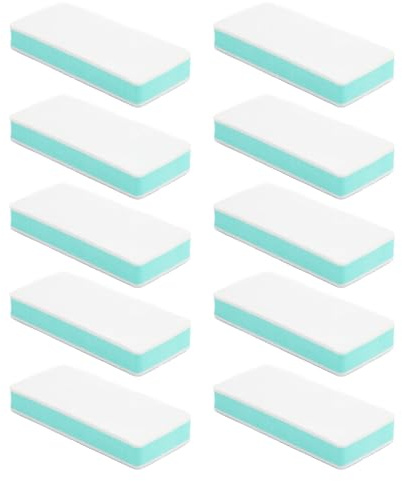 10pcs Double Sided Sanding Sponge 1000 5000 Grit Multifunctional Hand Sander Blocks for Watch Strap Nail Polishing with Foam Sanding Blocks, Cleaning, Automotive Work