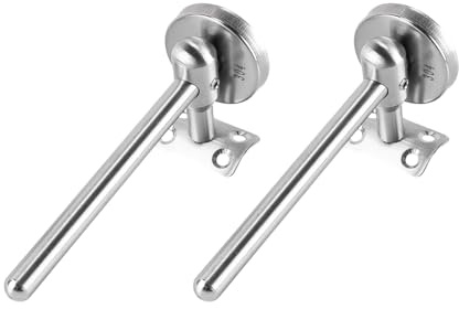 Nicear 2er-Pack Verstellbare Handlaufhalterungen Aus Edelstahl – 304 SS Handlaufhalterungen Zur Wandmontage Für Treppen, Balkone, Innen-/Außenbereich Mit Schrauben
