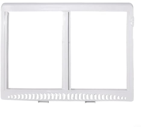 Lastdaytime 240364787 Crisper Drawer Cover Frame For Refrigerator Replacement Compatible With Parts 240364714, 240364725 For Seamless Fit