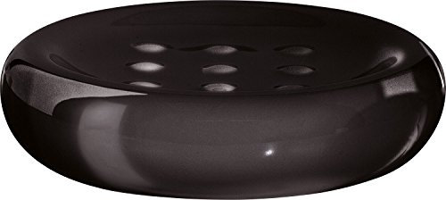 Kleine Wolke 5072926853 Seifenschale Power, Accessoires, schwarz