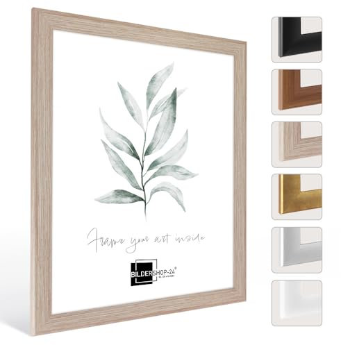 Bildershop-24 Cadre à puzzle/photo Valencia 65X67cm Chêne Sonoma pour 1500-2000 Pièces antireflet*