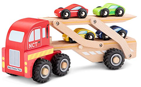 New Classic Toys NCT1960 Autotransporter inklusive 4 Fahrzeugen