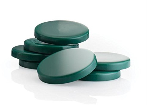 Premium Chlorophyll Heißwachs, Intime und Achseln. Benutzung Ohne Vliesstreifen. 400g Scheiben.