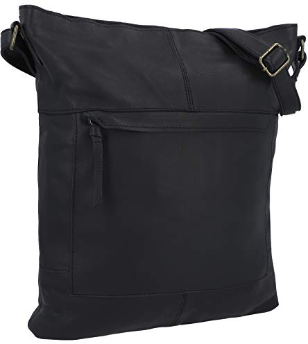 Gusti Umhängetasche Leder - Maola Damen Umhängetasche Handtasche Shopper Ledertasche Leder