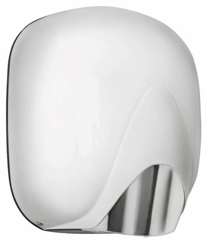 vama Asciugamani Elettrico con Fotocellula 1100W Ecostream ABS Bianco