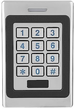 Codeschloss Türöffner Zugangskontrolle Tastatur Wasserdichte IP67 RFID Karte Tür Access Controller Tastatur Wiegand 26 RFID für Fabrik Warehouse Wohngebäude Bank Garagentor Silver