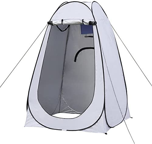 TUKAILAi Tenda pop up per campeggio, riparo per la privacy, portatile, per doccia, WC, con parasole, spogliatoio, riparo per pesca, picnic, installazione istantanea con borsa per il trasporto