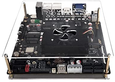 youyeetoo ITX-3588J Rockchip RK3588 8K AI Mini-ITX Motherboard HDMI2.1 DP1.4 WiFi 6 Onboard DC POE Power Support Android 12 Ubuntu Debian 11 (8 + 64GB with Case)