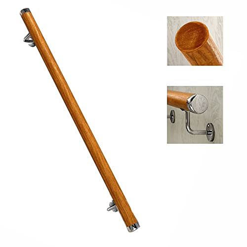 XFAK 150cm Corrimano A Muro Corrimano per Scale Antiscivolo Passamano per Scale in Legno per Interno Scale del Garage Passo da Interno (Size : 30CM/1FT)