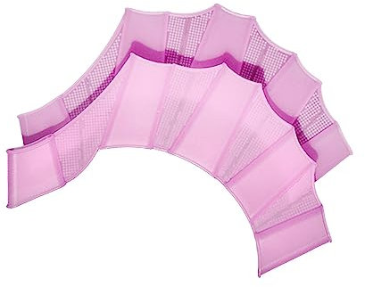rockible Gants de Natation Palmés Mains pour La Natation Gants Aquatiques pour équipement de Piscine Mains de Natation pour, Rose S Enfants
