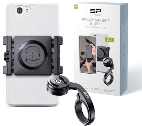 SP CONNECT Mountain Bike Bundle Universal Clamp | SPC+ | handyhalterung Fahrrad | MTB | Mountainbike | handyhalterung Fahrrad Lenker