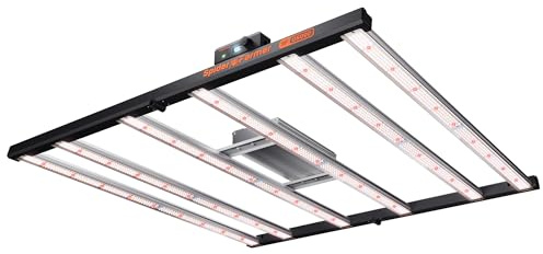 SPIDER FARMER G5000 Bar Style LED élèvent des lumières 480W avec 1680 Pcs Diodes 120X120cm Couverture Spectre Complet Dimmable avec Pilote Détachable Lampe De Croissance pour Plantes D’intérieur