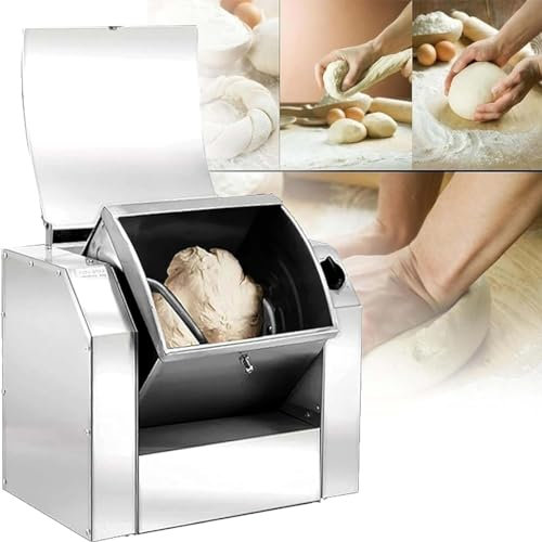 CYMYYDS Stand Mixers Electric Kitchen Food Mixer, Commercial Dough Mixer Machine Flour Mixer, Pasta Bread Dough kneading Machine with Timing Function, for Pizza Noodles,3KG