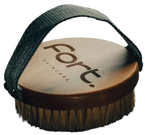 Fort Skincare - Body Brush - Exfoliating Body Scrubber - Exfoliate & Cleanse Your Skin with Ease - Back Brush for Shower - Ideal for Travelling - Skincare
