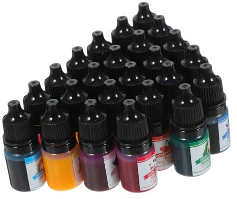 KONTONTY -Kerzenherstellungsset 5 ml Epoxidharz-Diffusionspigmente Farbaromatherapie-Farbstoffe