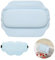 Almohada de Bañera para Cabeza Impermeable, Apoya Cabeza para Bañera Ventosas, Universal Reposacabezas Ergonómica de Baño con Máscara Dormir para Bañera, Piscina, SPA