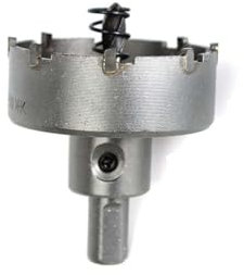 Hartmetall-Lochschneider, Kernbohrer, robuste Lochsäge, DIY-Elektriker-Set für Edelstahl, Eisen, Kupfer, Messing(35mm)