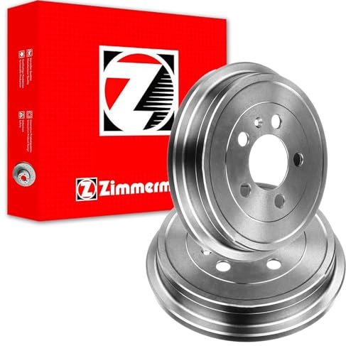 BandelOne enthält 2X Zimmermann 200mm Bremstrommeln hinten passend für A2 Cordoba Ibiza