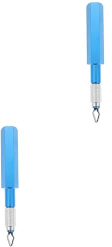 OSALADI 2pcs Floor Trimming Skiving Kit Vinyl Floor Welding Tools Blades PVC Cutting Tool