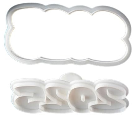 2025 Nuovo anno Stampaggio Cutter Biscotti Taglierina Fondente Biscotti Stampi Biscotti Utensile Da Cucina Forniture Per Partito