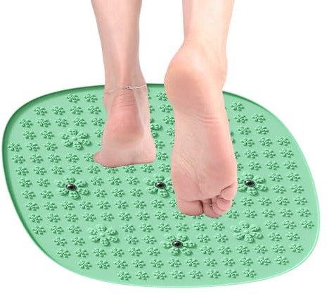 Tappetino per massaggi per piedi - Massaggiatore per piedi - Extra Large Texture Petalo Anti-fatica antiscivolo per la cura degli anziani a casa