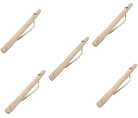 Toyvian 5 Teiliges Angelschirm Taschennetz Faltbar Tragbar Teleskop Schutzrutenausrüstung Angelausrüstung Aufbewahrungstasche Träger Faltbares Netz Angelrutenhalter Organizer