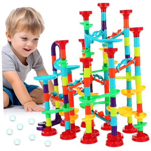 BESPORTBLE Kugelbahn-Set Für Junge Mädchen Konstruktionsbausteine Spielzeug Kugelbahn-bausteine Zum Bauen Und Spielen Kugel-Labyrinth-bahnspiel Ohne Scharfe Kanten