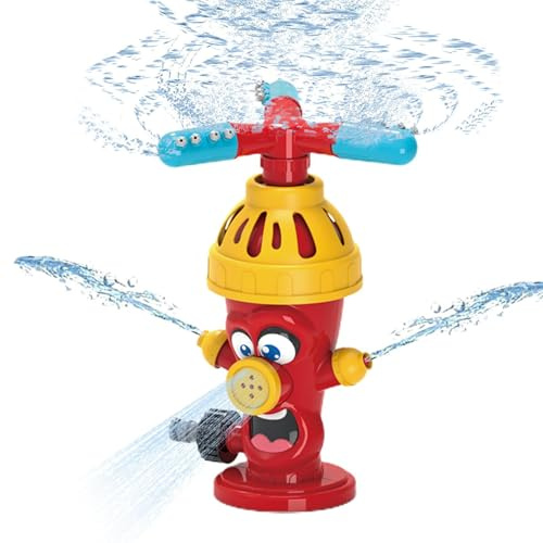 Vattensprinkler för - söta sommarroterande vattenleksaker, utomhusspel | trädgårdsleksak för pojkar flickor gräsmatta trädgård