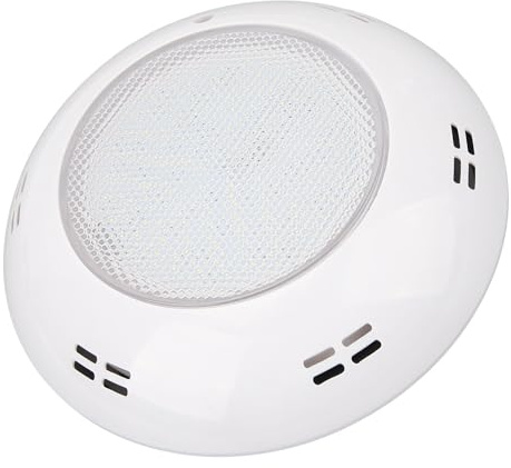 Zerodis Iluminación Subacuática AC12V Accesorio de Iluminación Subacuática Alta Luminancia Disipación de Calor Estable IP68 Lámpara Sumergible a Prueba de Agua con Cable de 6,1 Pulgadas para Piscina