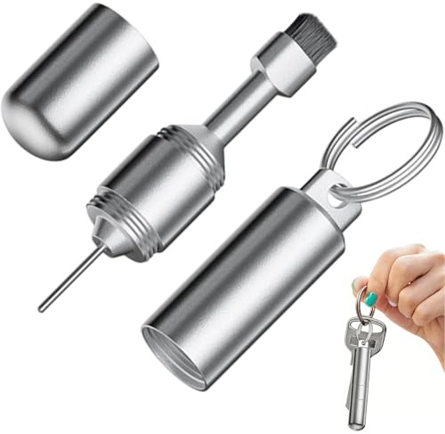 Outil de Retrait de Carte SIM 2 en 1 à Double tête, Brosse de Nettoyage à Aiguille de Précision, Facile à Transporter pour Nettoyer Les écouteurs, Les téléphones Portables et Les appareils de