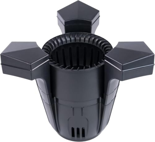 2-In-1 Floating Pond Skimmer With Pump 43W Automatic Pool And Garden Cleaner With 10m Power Cord For Ponds And Water Features