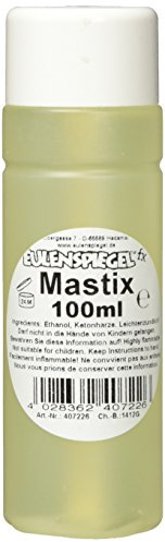 Eulenspiegel 407226 - Mastix, professioneller Bühnenkleber, 100 ml, Theater, Halloween, Karneval, Mottoparty | Professioneller Hautkleber für Bärte, Wunden & Spezialeffekte, für Theater, Halloween & Karneval