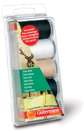 Gütermann Nähgarn, Polyester, Mehrfarbig, 16x3x6.8 cm