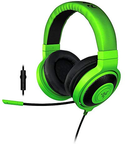 Razer RZ04-01380200-R3U1 Kraken Pro Analog Gaming Headset for PC, Xbox One and PlayStation 4, Green