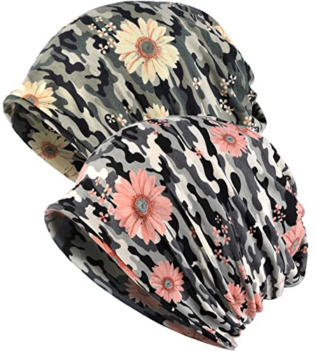 XYIYI Damen Mütze Chemo Hut Slouchy Kopfbedeckungen Kopf Wraps Krebshüte