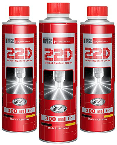 3 x RZ22D diesel System Cleaner | Injektorrengöringsmedel | Injektorrengöringsmedel | diesel tillsats | korrosionsskydd | TÜV-testad | 300 ml burk