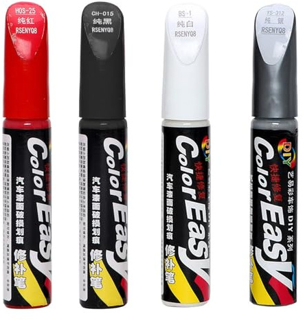 Bavokon 4 Lackstift Auto Lack Autolack,12ml Auto Lackstift Für Autokratzer Reparatur,Lack Reparatur Lackreparaturstift Kratzerentferner,Auto Kratzer Entferner Performance Lackstift Tragbare Für
