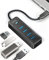 Hub USB C, iDsonix 4 Ports Hub USB 3.0 Portable avec 5Gbps Transmission pour MacBook Air/Pro Mac Pro/Mini, iMac, Linux, Windows, Mac OS, Clés USB etc.