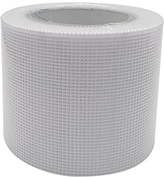 Comforight Plaster Tape For Wall, Crossweave Reinforced Scrim Tape 4-inch x 98-feet(Reinforced 13 Meshes) Drywall Repair Self-Adhesive Fiberglass Tape for Seam Patch Wall Crack Seam Repair 10cmx30m