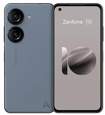 Asus Zenfone 10 Smartphone (5,9 AMOLED Display, 50MP Dual-Kamera, 4300 mAh Akku, Android 13.0, Snapdragon 8 Gen 2, IP68, 8GB RAM, 256GB Speicher) Starry Blue