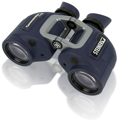 Steiner Optics Marine Commander 7x50 Professionelles wasserdichtes Fernglas, deutsche Qualität, kristallklare Bilder