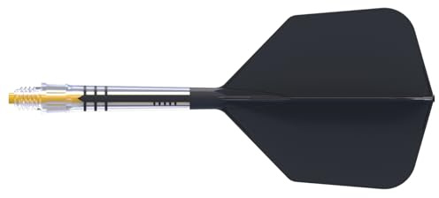 CUESOUL ROST T19 Carbon Integrierter Dartschaft und Flight Big Wing-Form, 3er-Set