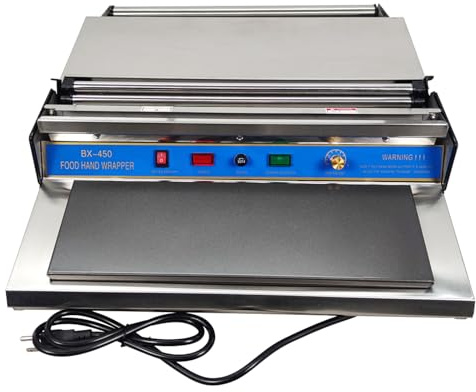 HQHAOTWU 17 450mm Heat Sealer Machine, Hand Wrapping Machine, Cling Film Sealer