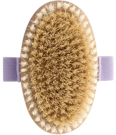 Demeliss Beauty – Spazzola secca esfoliante – Scrub corpo – abbronzatura lunga tenuta – setole sintetiche